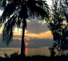 Sunset in North Queensland